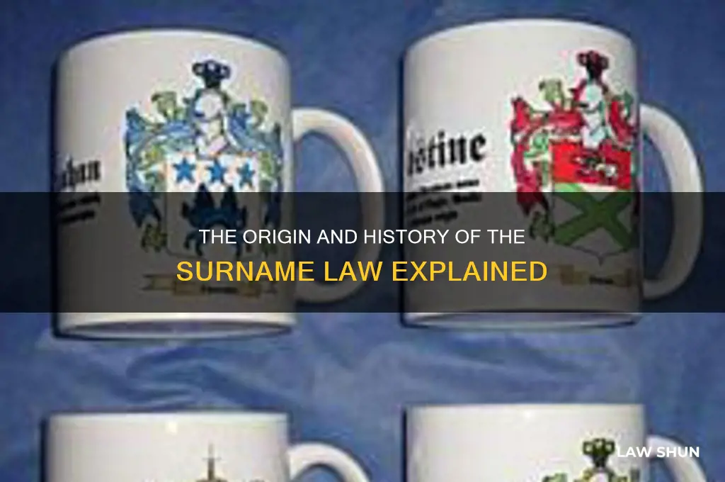 where does the surname law come from