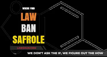 Where to Find Laws Banning Safrole: A Comprehensive Guide