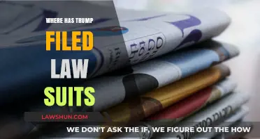 Trump's Legal Battles: Tracking Lawsuits Filed Across the Nation