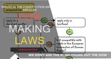 The Constitution's Law-Making Articles: Where to Look