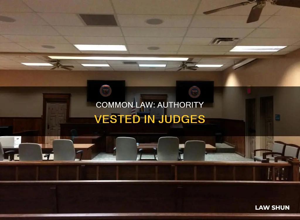 where is authority vested in common law