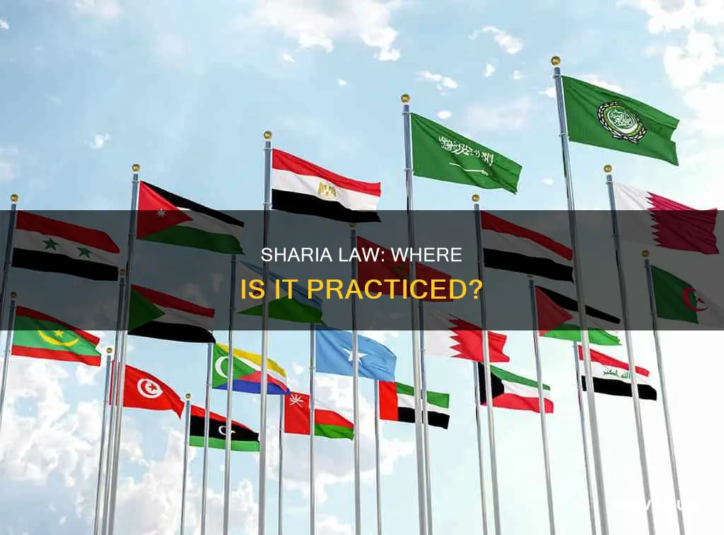 where is sharia law most commonly practiced