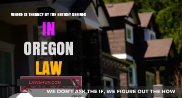 Understanding Tenancy by the Entirety in Oregon Law: Key Definitions