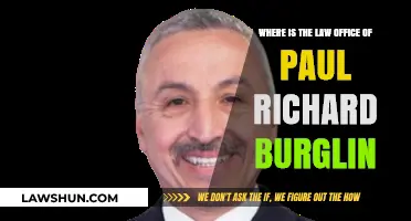 Locating Paul Richard Burglin's Law Office: Address and Contact Details