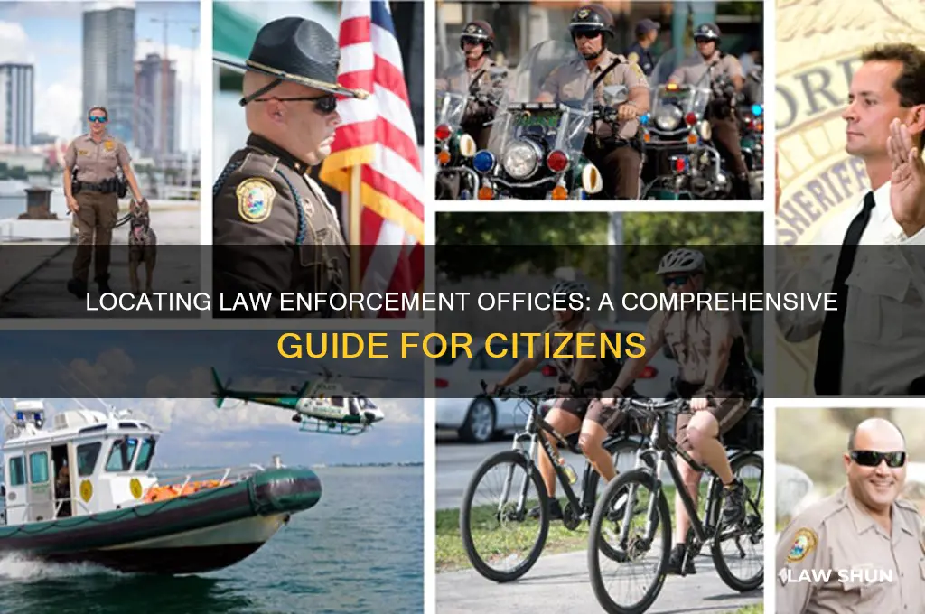 where is the office of law enforcemnt