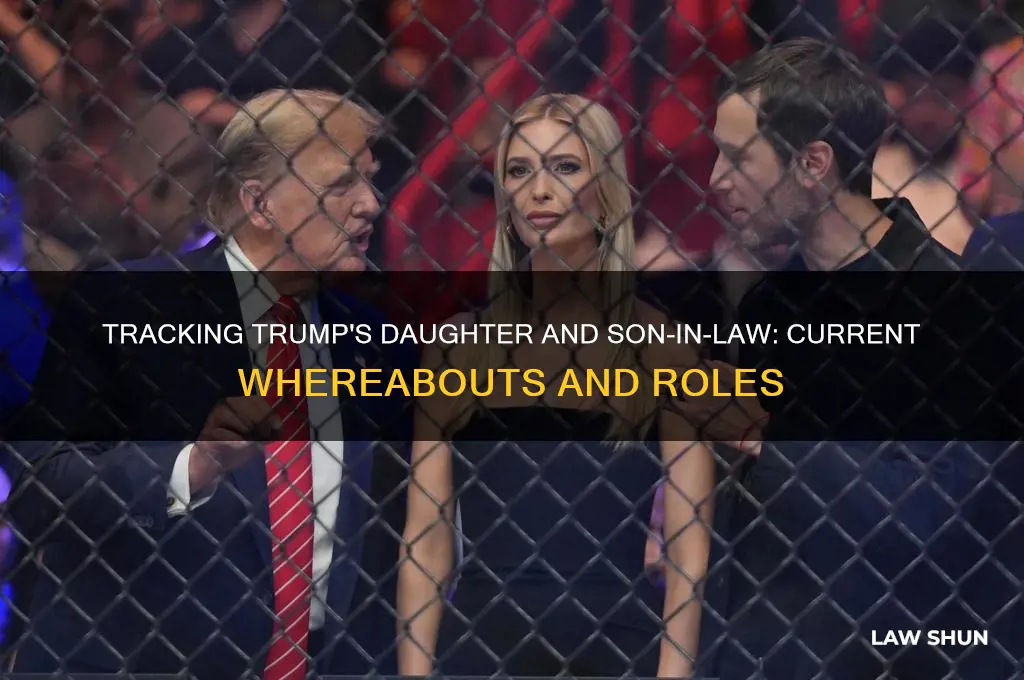 where is trumps daughter and son in law