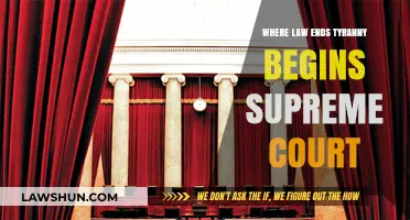 When Law Fails: Supreme Court and the Rise of Tyranny