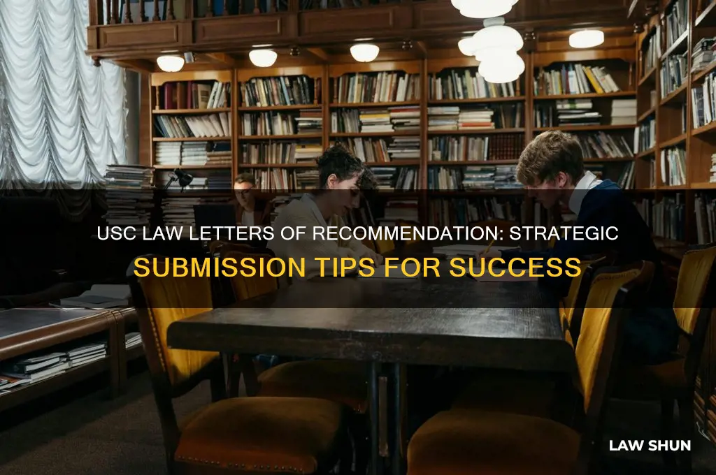 where should i send my letters of recommendation usc law
