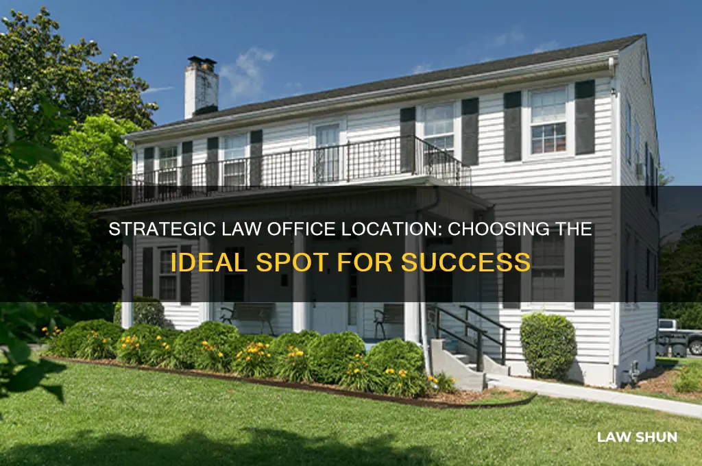 where should you open your law office location