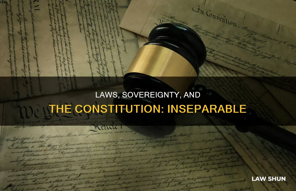 where the laws are not sovereign there is no constitution