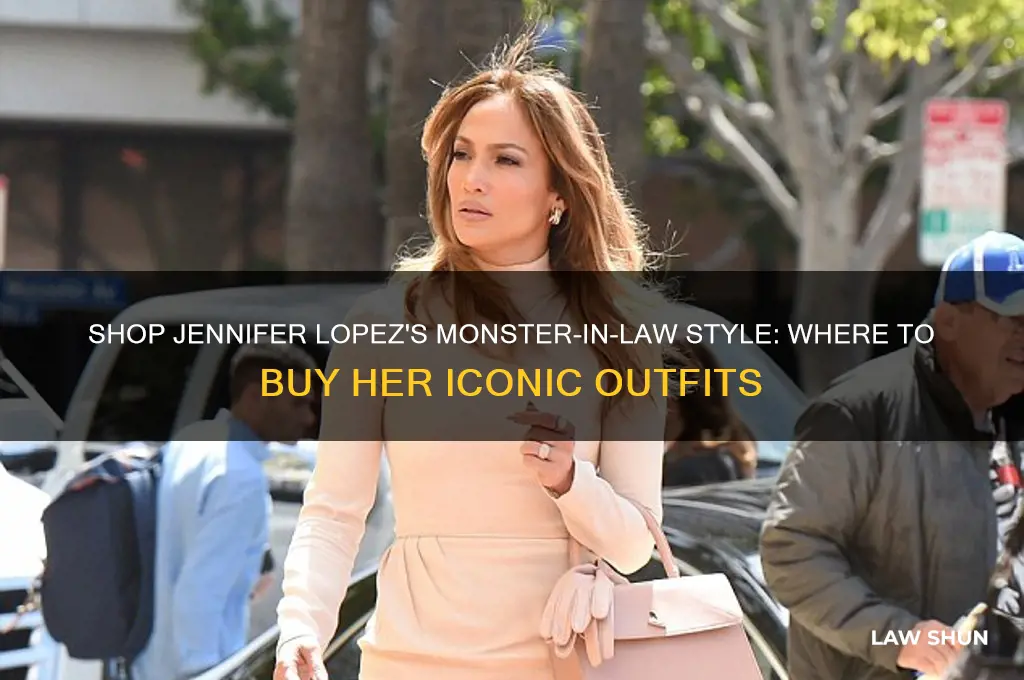 where to buy jennifer lopez clothes on monster in law