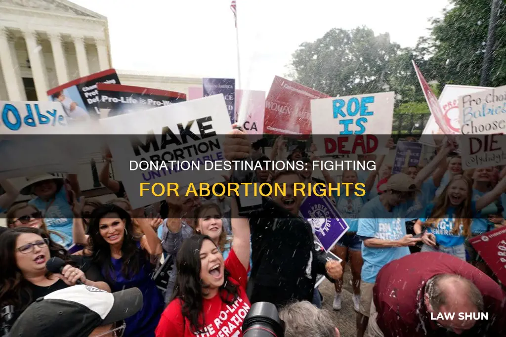 where to donate to after abortion laws