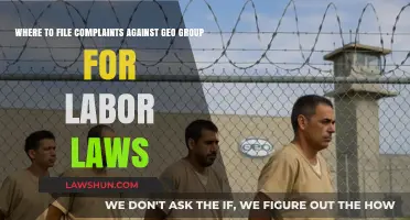 How to File Labor Law Complaints Against GEO Group: A Guide