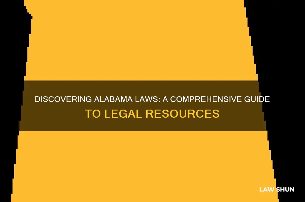 where to find alabama laws