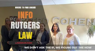 Rutgers Law Awards: Your Guide to Finding Recognition Information