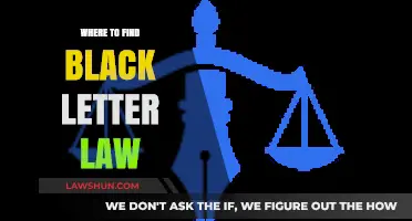 Discovering Black Letter Law: Essential Sources for Legal Professionals