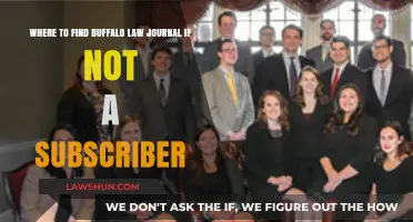 Accessing Buffalo Law Journal Without Subscription: Alternative Sources and Tips