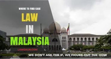 Malaysian Case Law: Where to Find It