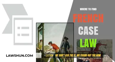 French Case Law: Where to Find It