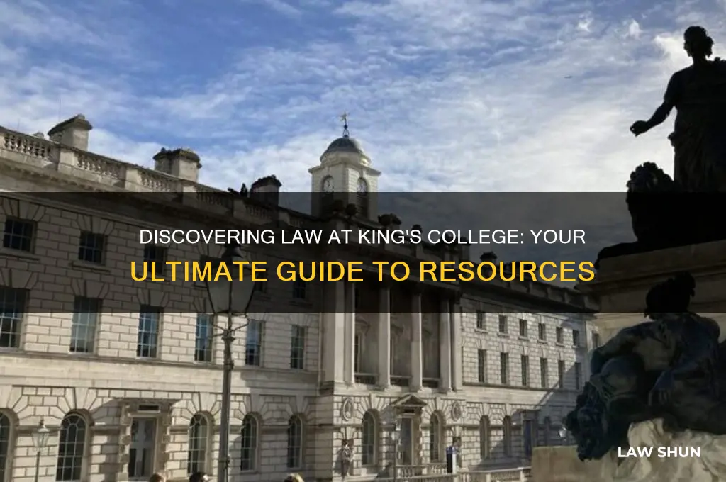 where to find law at king