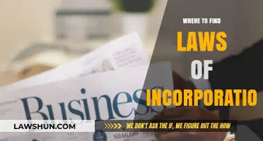 Where to Locate Laws of Incorporation: A Comprehensive Guide