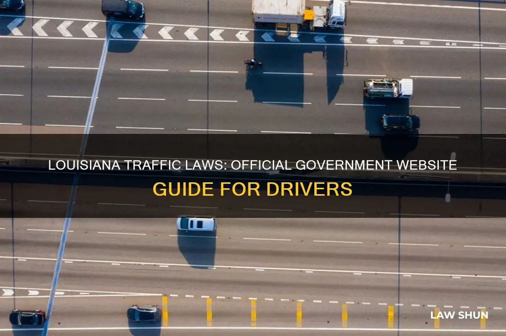 where to find louisiana traffic law site gov