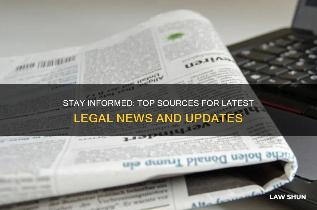 where to find news about laws