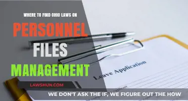 Ohio Personnel Files Management: Where to Find Legal Guidelines