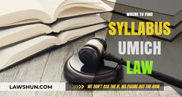 Discovering the University of Michigan Law School Syllabus: A Comprehensive Guide