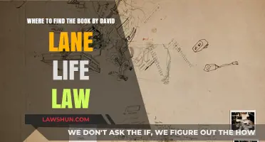 Discover David Lane's Life Law Book: Top Locations to Find It