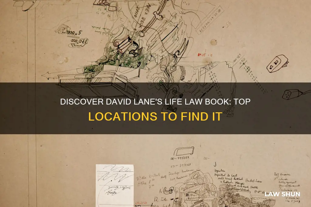 where to find the book by david lane life law