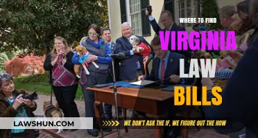 Where to Find Virginia Law Bills: A Comprehensive Guide
