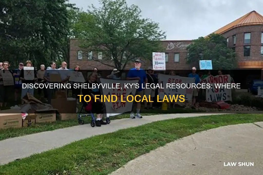 where to go to find laws in shelbyville ky