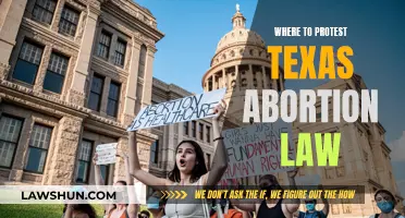 Protest Texas Abortion Law: Locations and Strategies