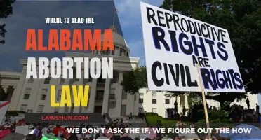 Alabama Abortion Law: Where to Read the Full Text