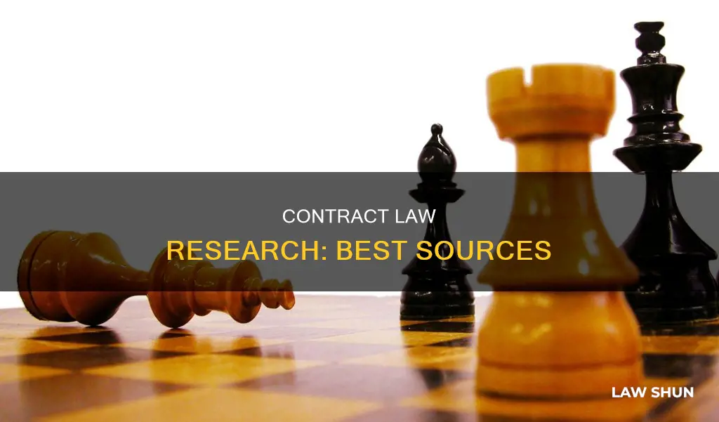 where to research contract law