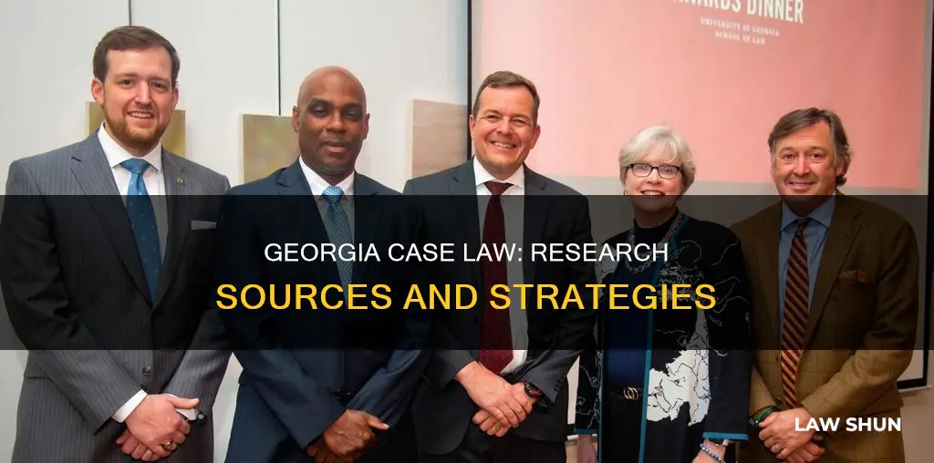 where to research georgia case law