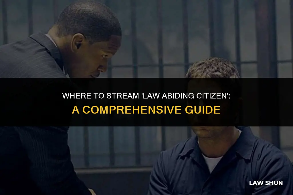 where to stream law abiding citizen