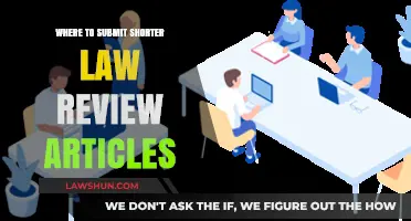 Strategic Submission Guide: Shorter Law Review Articles' Top Destinations