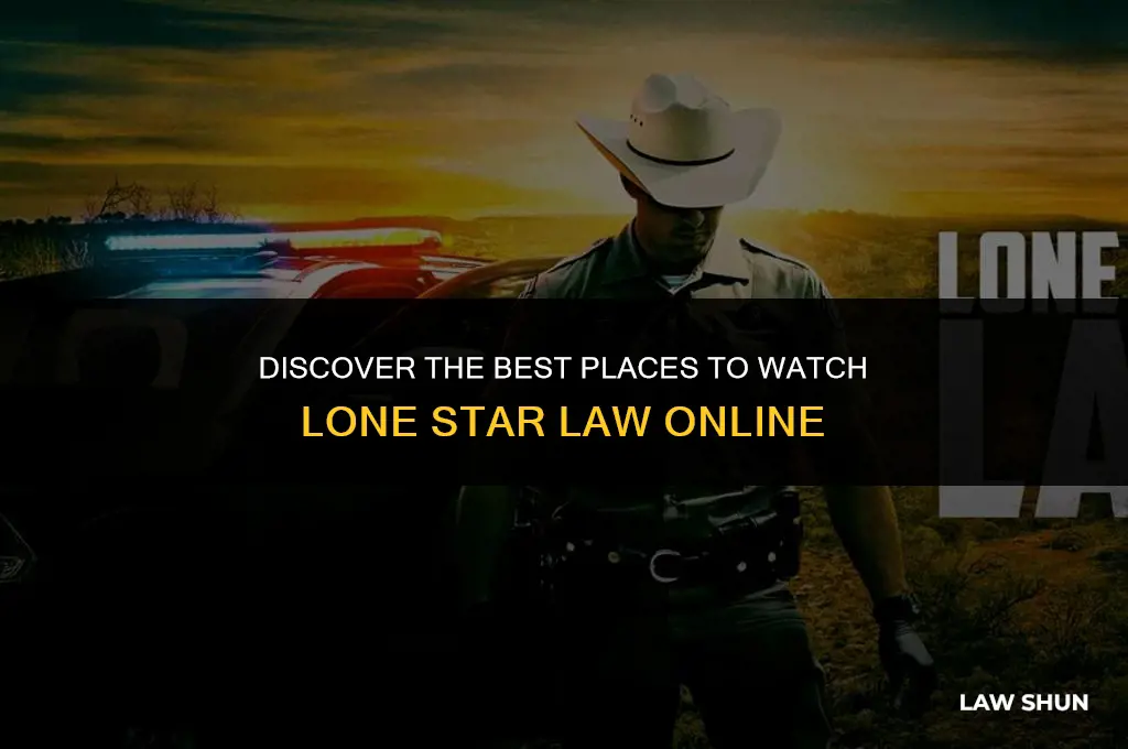 where to watch lone star law