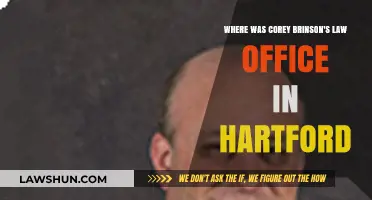 Corey Brinson's Law Office Location in Hartford Revealed