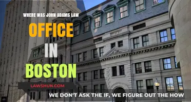 John Adams' Boston Law Office: Uncovering Its Historic Location