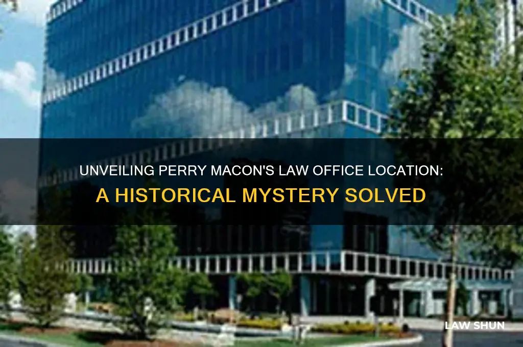where was perry macons law office