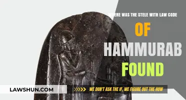 Discovery Site of Hammurabi's Law Code Stele Revealed