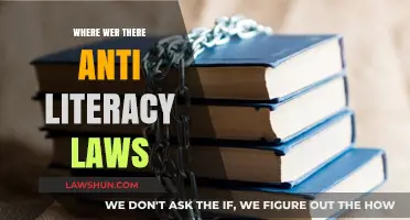 Where Were Anti-Literacy Laws Enforced and Why Did They Exist?