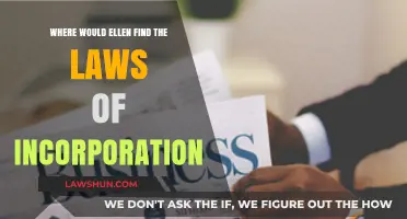 Where Ellen Can Locate Laws of Incorporation: A Comprehensive Guide
