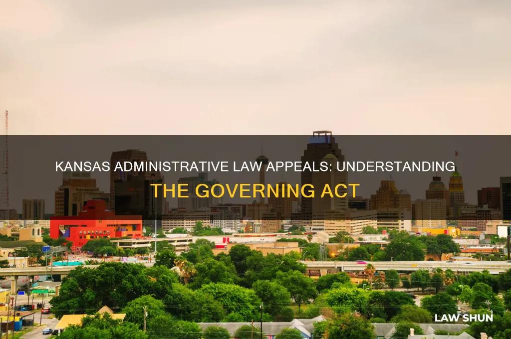 which act covers administrative law appeals in kansas