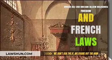 Britain's Act of Toleration: Religious Freedom and French Legal Influence