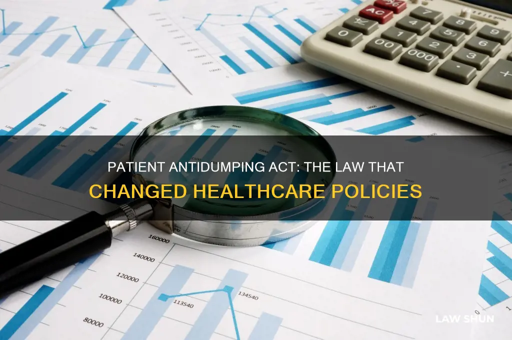 which act established the patient antidumping law