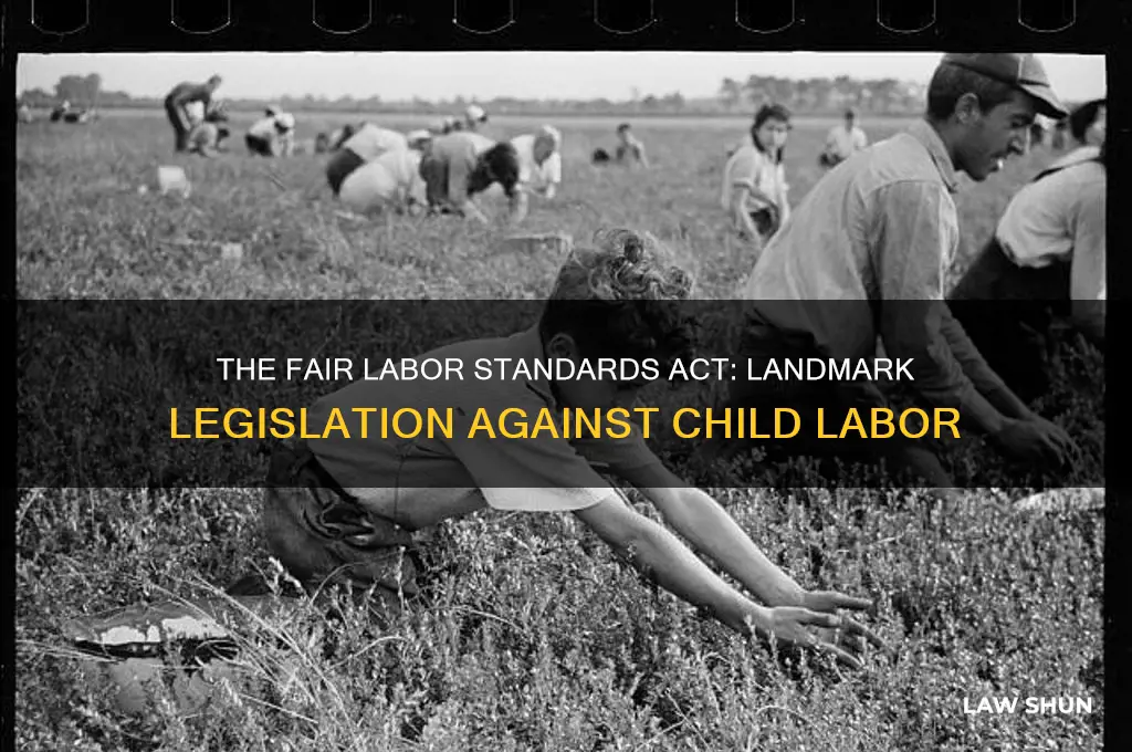 which act provided child labor laws